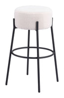 Blanche Barstool Ivory - No Back