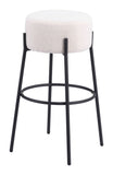 Blanche Barstool Ivory - No Back