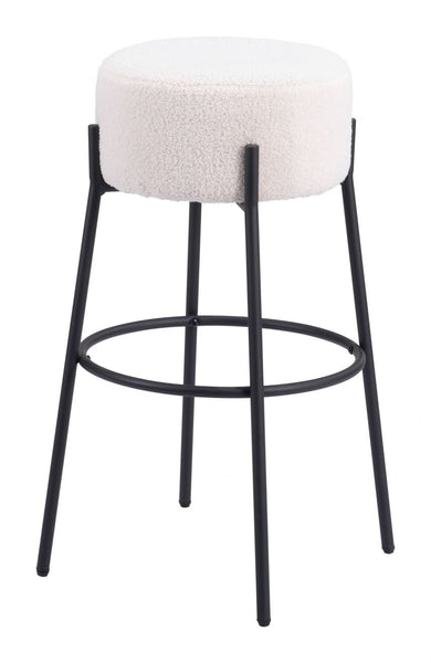 Blanche Barstool Ivory - No Back