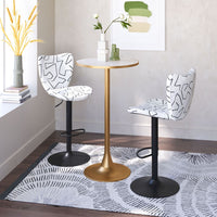 Elevate Barstool White