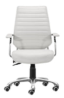 Enterprise Low Back Office Chair - White