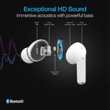 Naztech Xpods PRO True Wireless Earbuds with Wireless Charging Case.