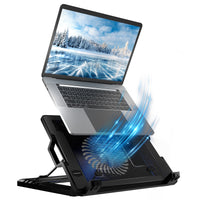 UpRite Air Portable Laptop Cooling Stand - Black