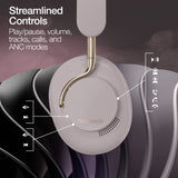 Aura 360 ANC Wireless Noise Cancelling Over-the-Ear Headphones | Moondust