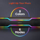 HyperBeam LED Wireless Speaker | Gunmetal