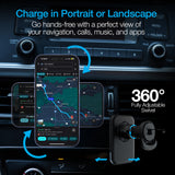 MagLock CAR 15W Magnetic Wireless Fast Charging Vent Mount with Qi2 | Black