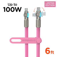 Chunky180° 100W USB-C to USB-C Rugged Fast Charge Cable | 6ft |