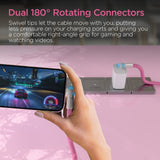 Chunky180° 100W USB-C to USB-C Rugged Fast Charge Cable | 6ft |