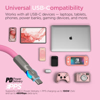 Chunky180° 100W USB-C to USB-C Rugged Fast Charge Cable | 6ft |
