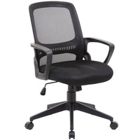 Boss Office Products Mesh Task Chair, Black