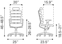 Unico Office Chair White