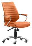 Enterprise Low Back Office Chair - Terracotta