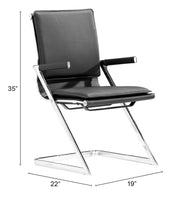 Lider Plus Conference Chair Black