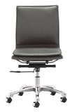 Lider Plus Armless Office Chair Black