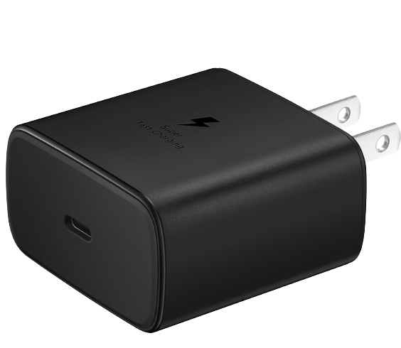 45W USB-C Super Fast Wall Charger – Samsung & iPhone | Black ...