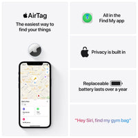 Apple AirTag - 4 Pack, Item Tracker with Apple Find My