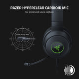 Razer Kraken V3 X Wired USB Type A Gaming Headset for PC, PS5, PS4 , Chroma RGB, Black, 0.62 lb