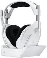 Logitech G Astro A50 X Omni-Platform Wireless Gaming Headset + Base Station for PS5, Xbox, PC: PLAYSYNC Video & Audio Switcher, HDMI 2.1 4K 120Hz VRR, &lt;24 bit/48 kHz, 24hr Battery, 2.4GHz & BT - Black