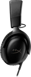 HyperX Cloud III Wireless – Gaming Headset for PC, PS5, PS4, up to 120-hour Battery, 2.4GHz Wireless, DTS Spatial Audio, 53mm Angled Drivers, Memory Foam, Durable Frame, 10mm Microphone, Black/Red
