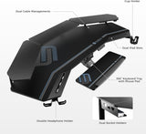 EUREKA ERGONOMIC Gaming Desk, Standing Desk w Keyboard Tray.