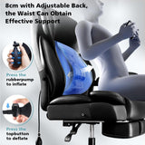 600lbs Big and Tall Office Chair for Heavy People, Heavy Duty Comfy Executive Office Desk Chair with Foot Rest.