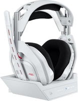 Logitech G Astro A50 X Omni-Platform Wireless Gaming Headset + Base Station for PS5, Xbox, PC: PLAYSYNC Video & Audio Switcher, HDMI 2.1 4K 120Hz VRR, &lt;24 bit/48 kHz, 24hr Battery, 2.4GHz & BT - Black