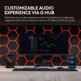 Logitech G Astro A50 X Omni-Platform Wireless Gaming Headset + Base Station for PS5, Xbox, PC: PLAYSYNC Video & Audio Switcher, HDMI 2.1 4K 120Hz VRR, &lt;24 bit/48 kHz, 24hr Battery, 2.4GHz & BT - Black