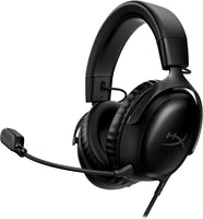 HyperX Cloud III Wireless – Gaming Headset for PC, PS5, PS4, up to 120-hour Battery, 2.4GHz Wireless, DTS Spatial Audio, 53mm Angled Drivers, Memory Foam, Durable Frame, 10mm Microphone, Black/Red