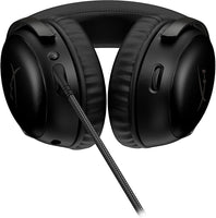HyperX Cloud III Wireless – Gaming Headset for PC, PS5, PS4, up to 120-hour Battery, 2.4GHz Wireless, DTS Spatial Audio, 53mm Angled Drivers, Memory Foam, Durable Frame, 10mm Microphone, Black/Red