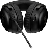 HyperX Cloud III Wireless – Gaming Headset for PC, PS5, PS4, up to 120-hour Battery, 2.4GHz Wireless, DTS Spatial Audio, 53mm Angled Drivers, Memory Foam, Durable Frame, 10mm Microphone, Black/Red