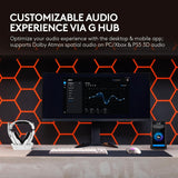Logitech G Astro A50 X Omni-Platform Wireless Gaming Headset + Base Station for PS5, Xbox, PC: PLAYSYNC Video & Audio Switcher, HDMI 2.1 4K 120Hz VRR, &lt;24 bit/48 kHz, 24hr Battery, 2.4GHz & BT - Black
