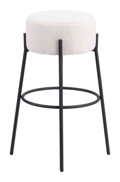 Blanche Barstool Ivory - No Back