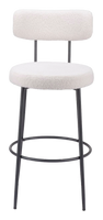 Blanche Barstool Ivory