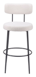Blanche Barstool Ivory