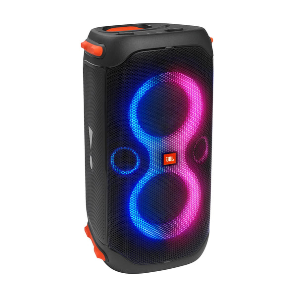 JBL Partybox 110 - Portable party speaker with 160W powerful sound, built-in lights and splashproof design - Black