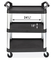 3-Shelf Utility Cart