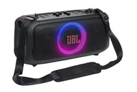 JBL - PartyBox On-The-Go Essential Portable Wireless Party Speaker with Wireless Microphone - Black