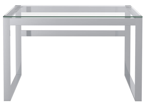 Zevon Desk in Silver