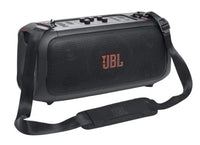 JBL - PartyBox On-The-Go Essential Portable Wireless Party Speaker with Wireless Microphone - Black