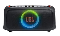 JBL - PartyBox On-The-Go Essential Portable Wireless Party Speaker with Wireless Microphone - Black