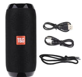 Mini Wireless BT sports waterproof subwoofer Portable blue tooth Speaker - Black