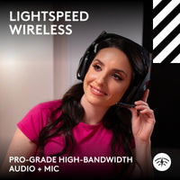 LogicTech ASTRO A50 (Gen 5) LIGHTSPEED Wireless Gaming Headset and Base Station with PLAYSYNC Audio.