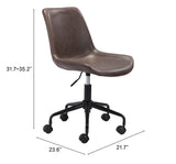 Byron Office Chair - Brown
