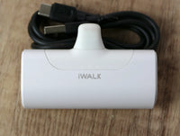 Linkpod iWalk Portable Lipstick Fast Charging Power Bank 4500mAh 15W Wireless Charging Power Banks With Plug for iPhone