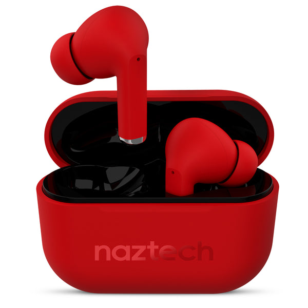 Naztech Xpods PRO True Wireless Earbuds with Wireless Charging Case