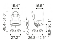 Nova Gaming Chair White